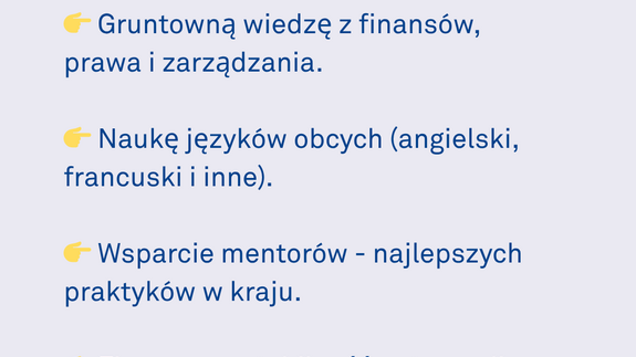 Krajowa Szkoła Administracji Publicznej (KSAP) - materiał graficzny promujący najnowszą ofertę edukacyjną