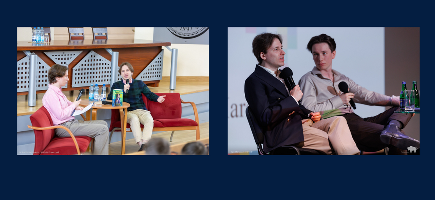 Student Wydziału Prawa UwB - Konrad Szmigielski ponownie rozmawia ze znanym influencerem - Marcinem Kruszewskim ("Prawo Marcina")