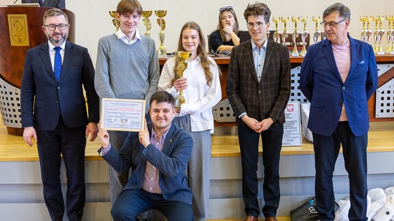 Finał XIII Og&oacute;lnopolskiej Olimpiady Wiedzy o Unii Europejskiej na Wydziale Prawa Uniwersytetu w Białymstoku - fotorelacja