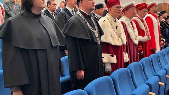 Prof. dr hab. Leonard Etel z Wydziału Prawa UwB z tytułem doktora honoris causa Uniwersytetu Masaryka w Brnie!