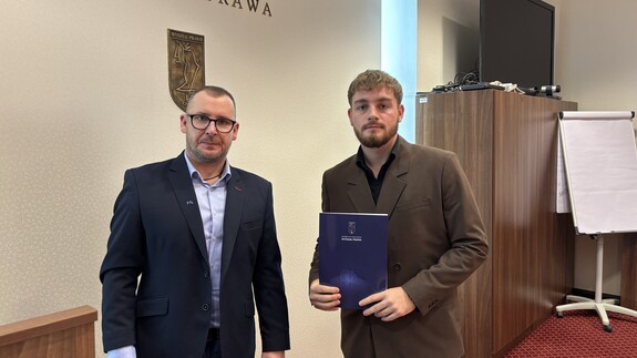 Dyplomy dla studentów najbardziej zaangażowanych w działalność wydziałowych kół naukowych