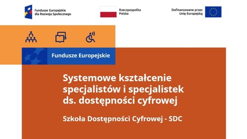 Szkoła Dostępności Cyfrowej zaprasza!