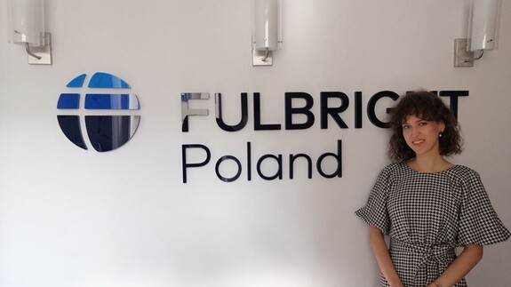 Marta Dąbrowska received a grant from the Fulbright Commission