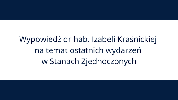 „Amerykańska demokracja trzęsie się w posadach. Doszło do naruszenia reguł, które ją kształtowały”