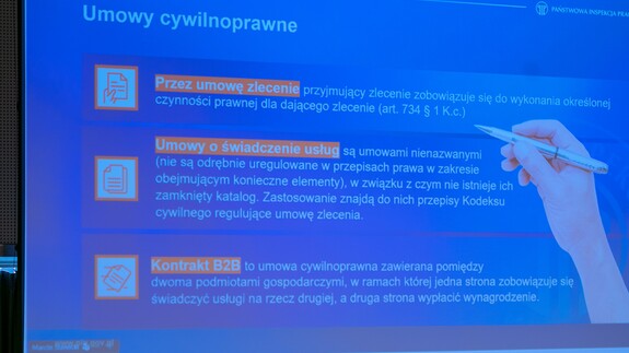 Konferencja &bdquo;Umowa o pracę czy umowa cywilnoprawna? Granice elastyczności zatrudnienia. Rola PIP w ochronie pracownik&oacute;w&rdquo; na Uniwersytecie w Białymstoku