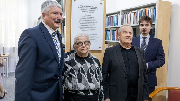 Wydziałowe uroczystości w pierwszą rocznicę śmierci dr. Sławomira Oliwniaka