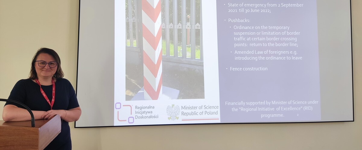 Dr Magdalena Perkowska zrealizowała projekt „Optymalizacja wymiaru sprawiedliwości w sprawach migracyjnych”