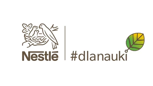 plakat promujący program #NestleDlaNauki