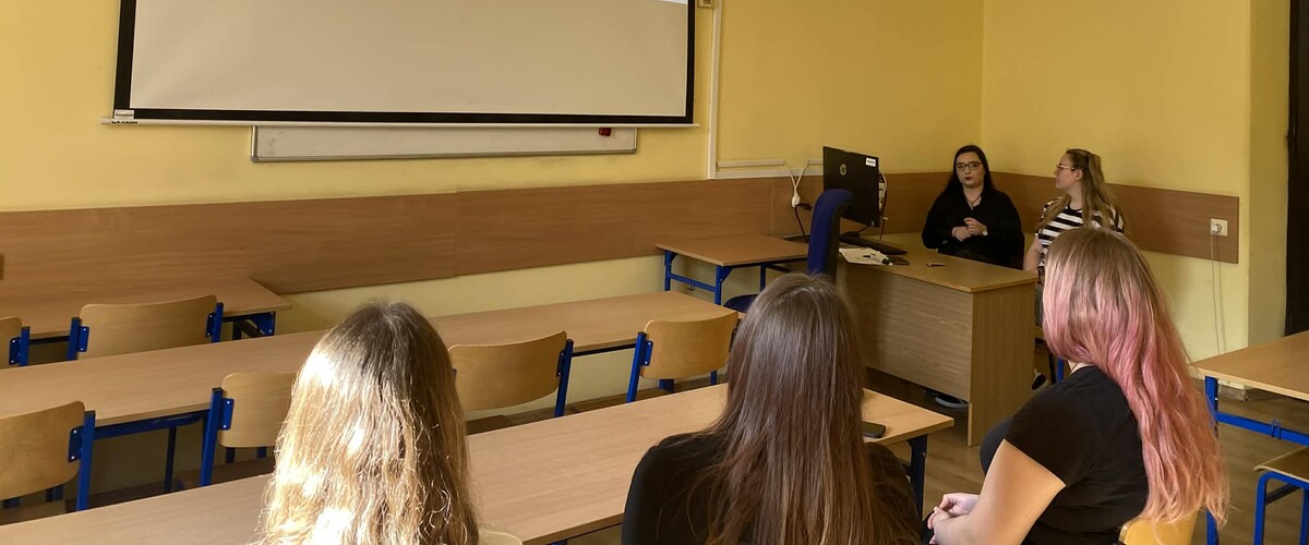 Spotkanie Koła Naukowego Prawa Pracy UwB z Kołem Naukowym Zastosowań Matematyki