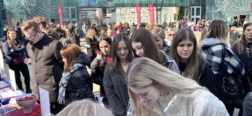 Wydział Prawa UwB na Dniu Otwartym Uniwersytetu w Białymstoku - 14 kwietnia 2026 r. (element fotogalerii) 