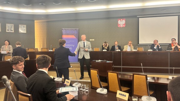 Glosa studenta Piotr Presnarowicza wyróżniona w finale Ogólnopolskiego Konkursu Studenckiego zorganizowanego przez CDiSP!