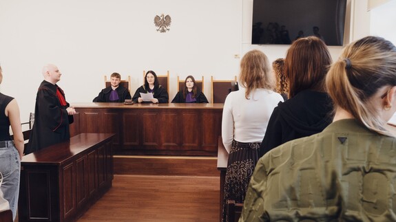 Regularne symulacje rozpraw sądowych na Wydziale Prawa UwB