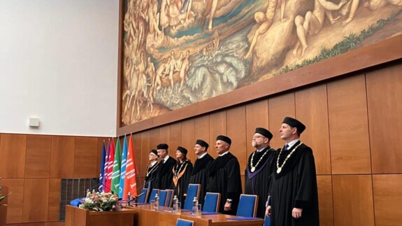 Prof. dr hab. Leonard Etel z Wydziału Prawa UwB z tytułem doktora honoris causa Uniwersytetu Masaryka w Brnie!