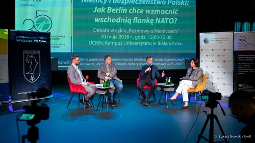 Niemcy i bezpieczeństwo Polski – debata o roli Berlina na wschodniej flance NATO (20 maja 2026 r.)