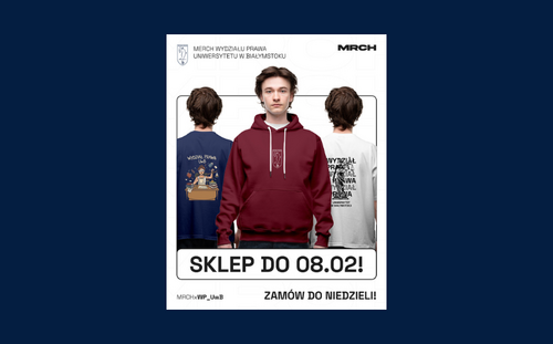 Ostatnia szansa na zamówienie merchu wydziałowego!