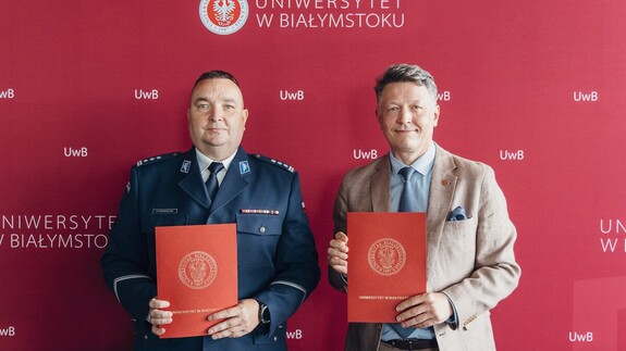 Uniwersytet w Białymstoku podpisał porozumienie o wsp&oacute;łpracy z Komendantem Gł&oacute;wnym Policji