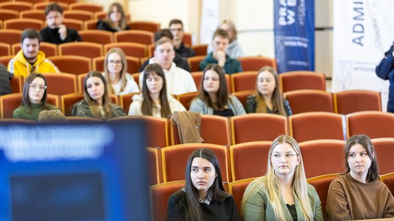 Przedstawiciele Komendy Stołecznej Policji z wizytą na Wydziale Prawa Uniwersytetu w Białymstoku