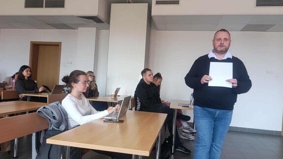 Dr Arkadiusz Bieliński odbył staż naukowo-dydaktyczny na Wydziale Prawa i Administracji UMK w Toruniu