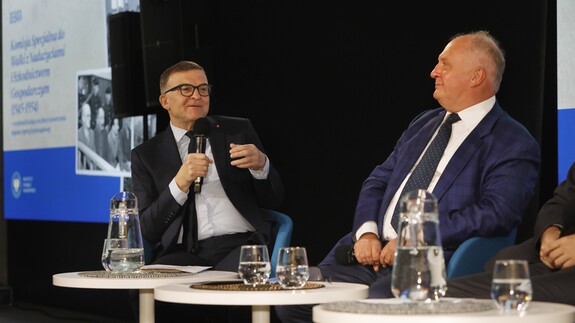 Debata w Centralnym Przystanku Historia IPN im. Prezydenta Lecha Kaczyńskiego w Warszawie z udziałem dr. hab. Piotra Fiedorczyka, prof. uwB