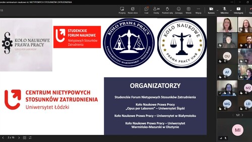 Seminarium Naukowe nt. Nietypowych Stosunków Zatrudnienia