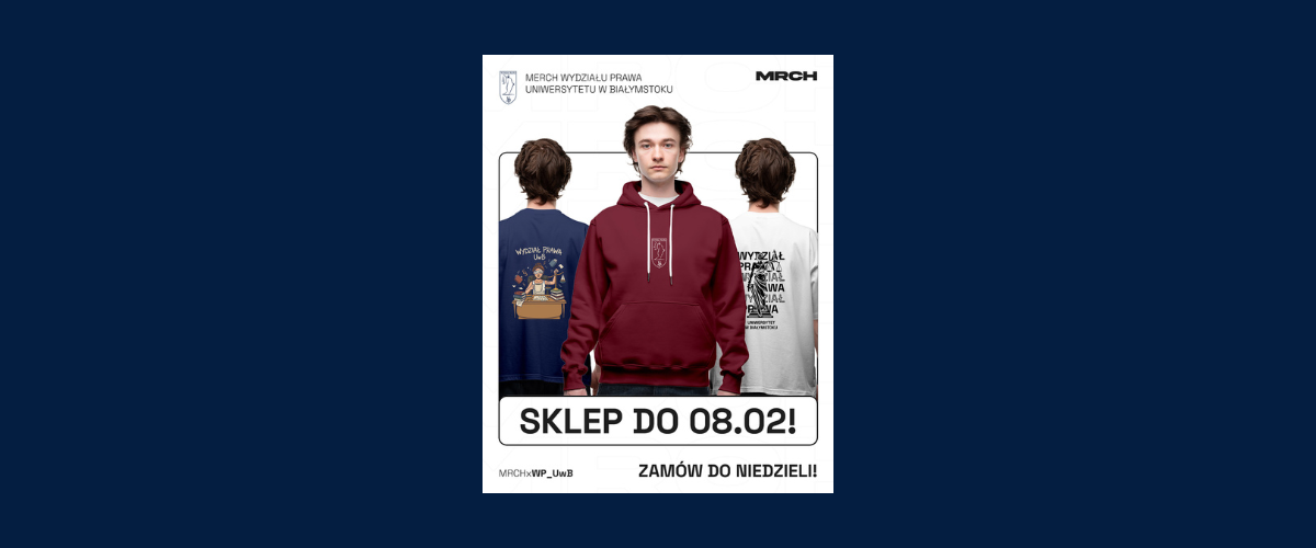 Ostatnia szansa na zamówienie merchu wydziałowego!