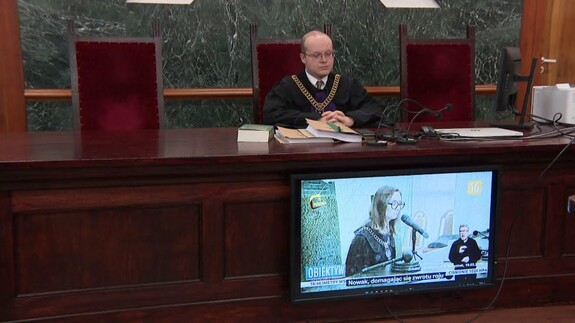 "Pszczoły" - symulacja rozprawy sądowej (foto: TVP3 Białystok)