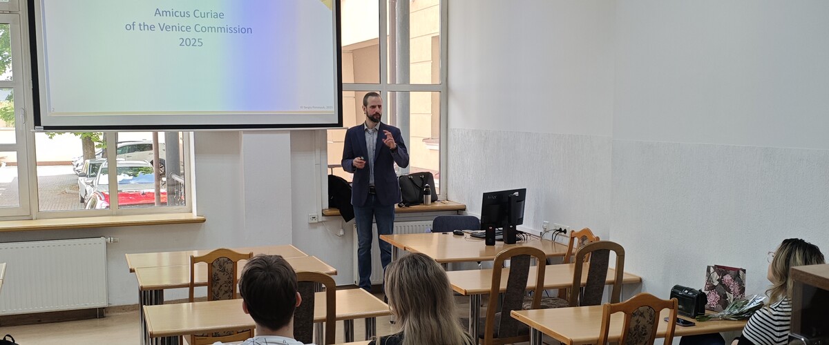 Dr Sergiy Panasyuk odbywa staż na Wydziale Prawa UwB