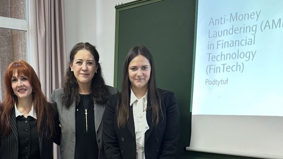 Dr Paulina Pawluczuk-Bućko na stażu naukowym na Wydziale Prawa Uniwersytetu w Maladze