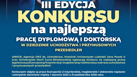 Ogólnopolski konkurs na najlepsze prace w dziedzinie przymusowych przesiedleń i/lub badań nad uchodźstwem