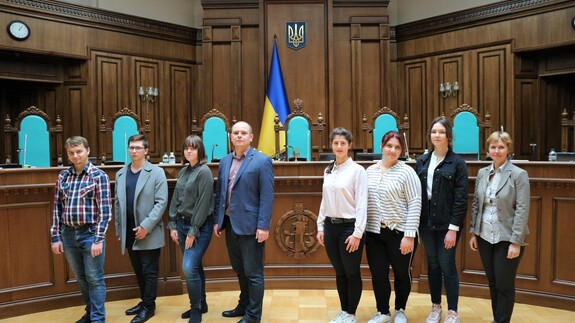Studenci Wydziału Prawa z wizytą w Sądzie Konstytucyjnym Ukrainy