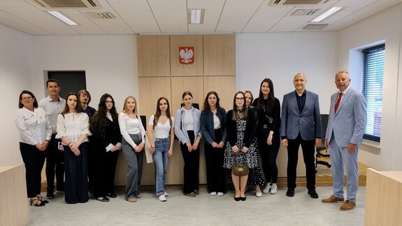 Studenci Wydziału Prawa UwB z wizytą studyjną w Wojewódzkim Sądzie Administracyjnym w Białymstoku