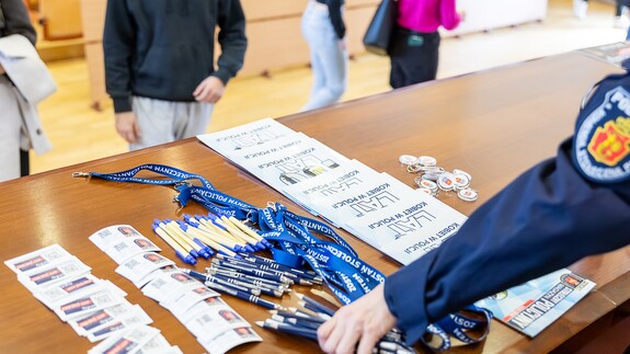 Przedstawiciele Komendy Stołecznej Policji z wizytą na Wydziale Prawa Uniwersytetu w Białymstoku