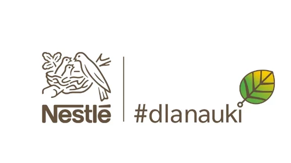 plakat promujący program #NestleDlaNauki