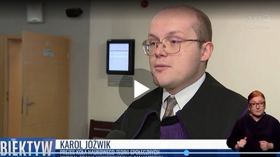 "Pszczoły" - symulacja rozprawy sądowej (foto: TVP3 Białystok)