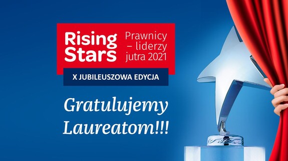 Dr Kamil Stępniak  – Laureat Nagrody Specjalnej Rising Stars 2021