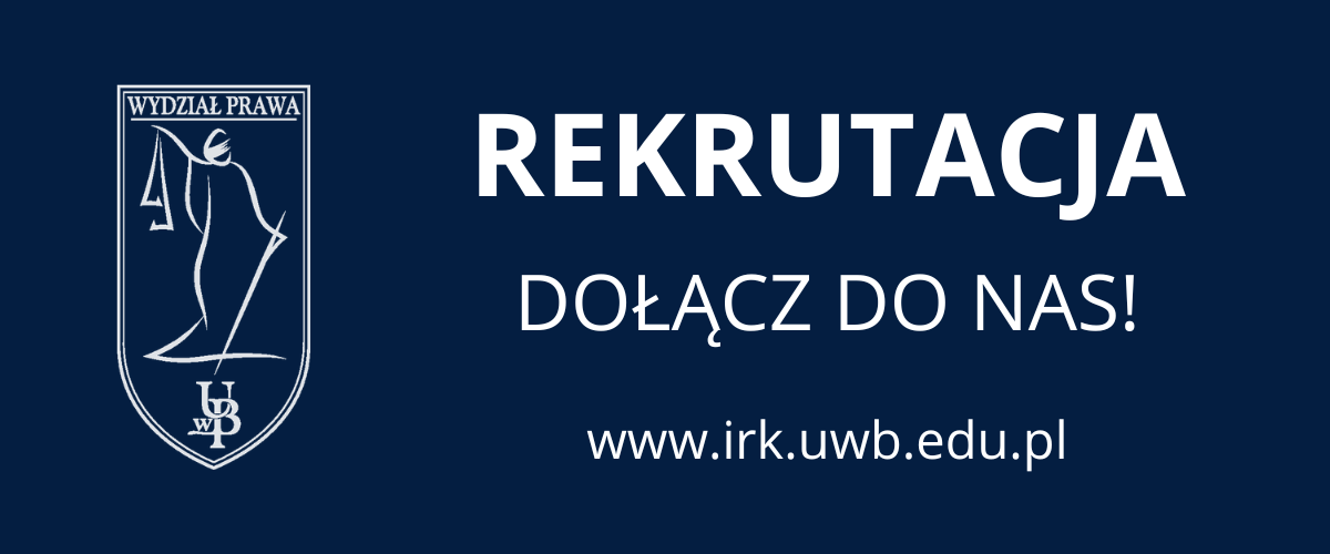 Rekrutacja na Wydział Prawa UwB rozpoczęta!