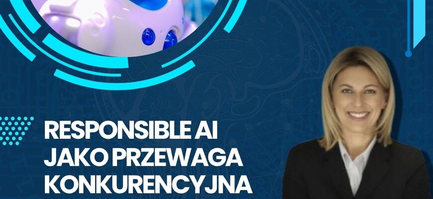 Certyfikowane szkolenie "Responsible AI jako przewaga konkurencyjna" - grafika promująca wydarzenie