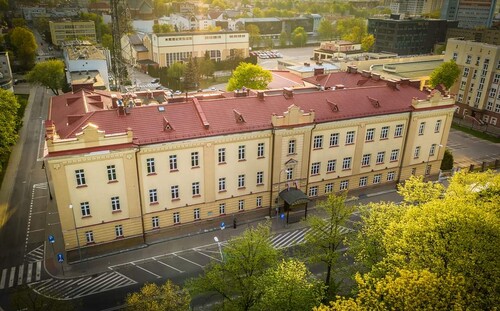 Budynek Wydziału Prawa Uniwersytetu w Białymstoku