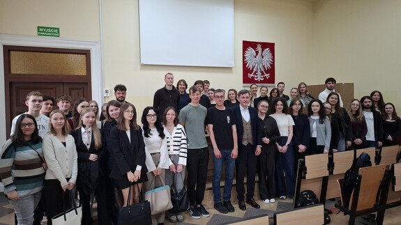 Spotkanie z sędzią Sądu Najwyższego - Bohdanem Bieńkiem na Wydziale Prawa UwB