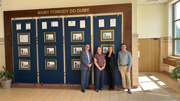 Wizyta naukowa przedstawicielki Quinnipiac University
