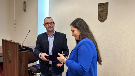 Dyplomy dla studentów najbardziej zaangażowanych w działalność wydziałowych kół naukowych