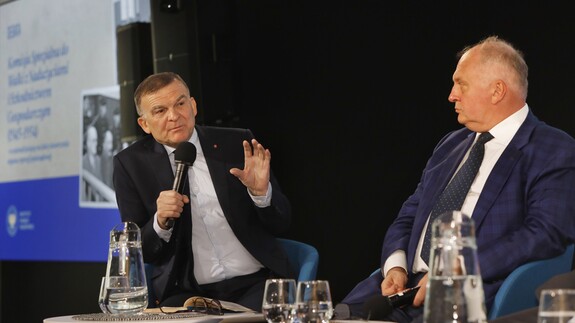 Debata w Centralnym Przystanku Historia IPN im. Prezydenta Lecha Kaczyńskiego w Warszawie z udziałem dr. hab. Piotra Fiedorczyka, prof. uwB