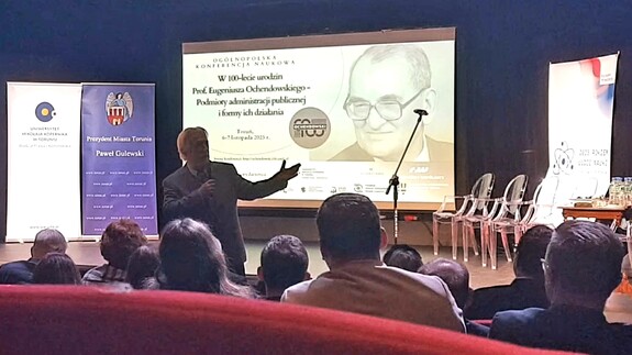 Dr hab. Joanna Radwanowicz-Wanczewska, prof. UwB na Ogólnopolskiej Konferencji Naukowej pt. „Podmioty administracji publicznej i formy ich działania”