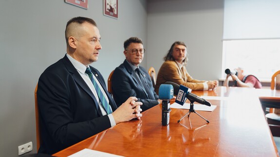 prof. Maciej Perkowski, prof. Mariusz Popławski, prof. Adam Bartnicki