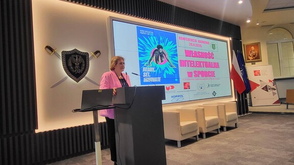 Konferencja naukowa pt. &bdquo;Własność intelektualna w sporcie. IP and Sport: Ready, Set, Innovate!&rdquo; z okazji obchod&oacute;w Światowego Dnia Własności Intelektualnej (IP Day) - fotorelacja z wydarzenia