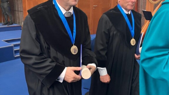 Prof. dr hab. Leonard Etel z Wydziału Prawa UwB z tytułem doktora honoris causa Uniwersytetu Masaryka w Brnie!