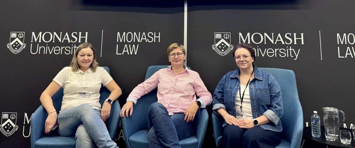 Udział dr Marty J. Kuklo w międzynarodowej konferencji naukowej poświęconej klinicznemu nauczaniu prawa w Melbourne (Australia)