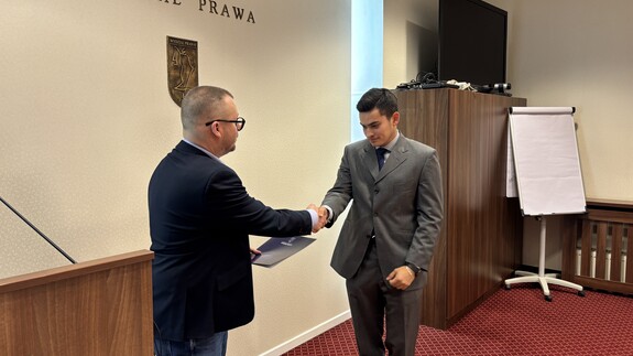 Dyplomy dla studentów najbardziej zaangażowanych w działalność wydziałowych kół naukowych