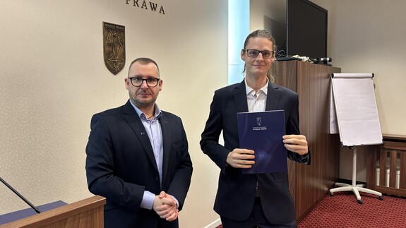 Dyplomy dla studentów najbardziej zaangażowanych w działalność wydziałowych kół naukowych