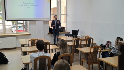 Dr Sergiy Panasyuk odbywa staż na Wydziale Prawa UwB